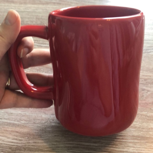 NWT Rae Dunn Red "HO HO HO" Mug - Picture 3 of 3